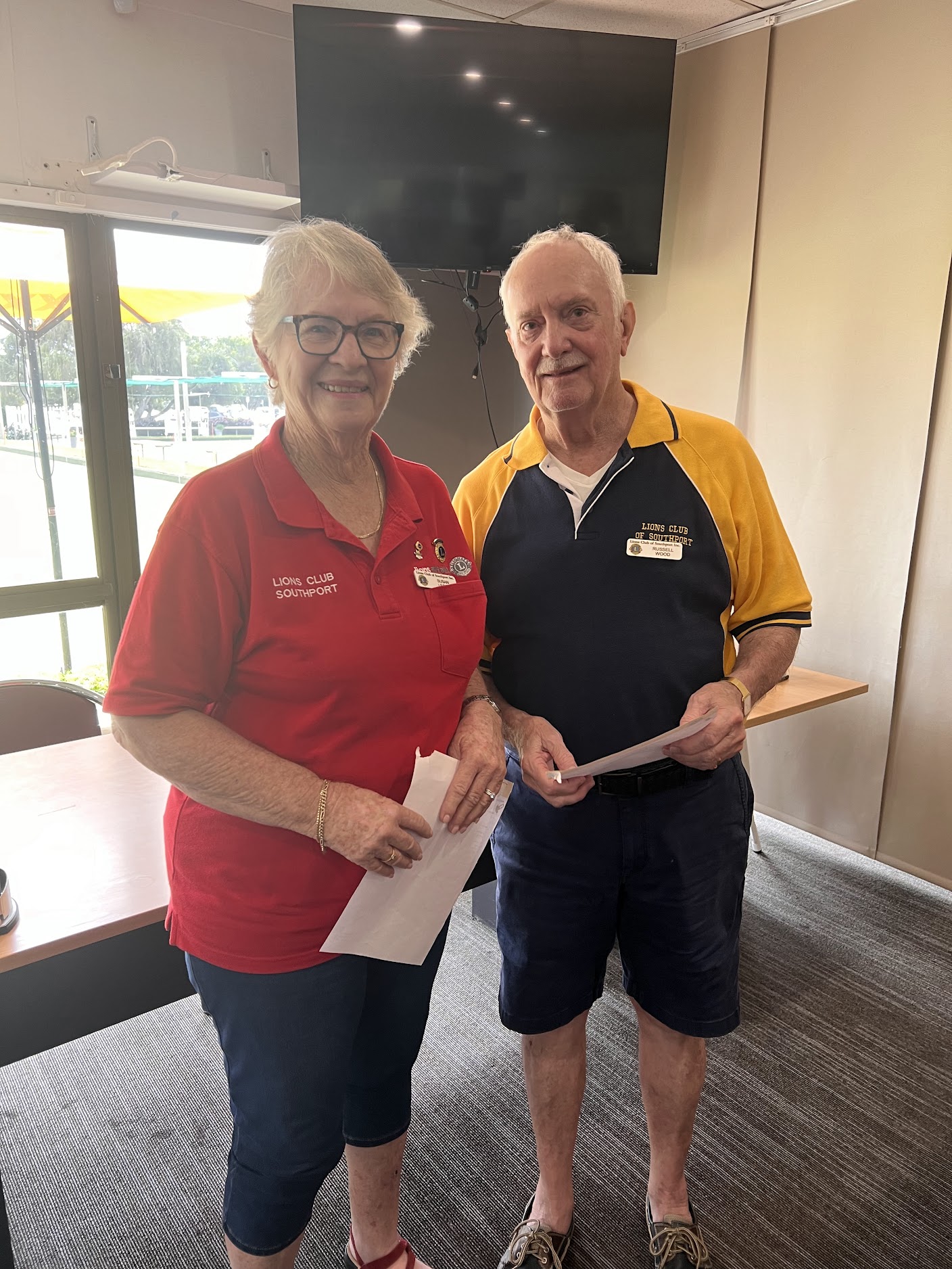 Lions Member Milestone – Russell Woods – 35 Years